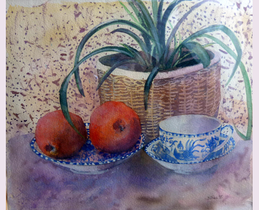 still life with china