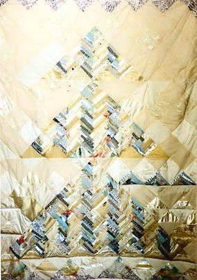 pyramid quilt