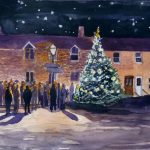 carol singing in Trefin