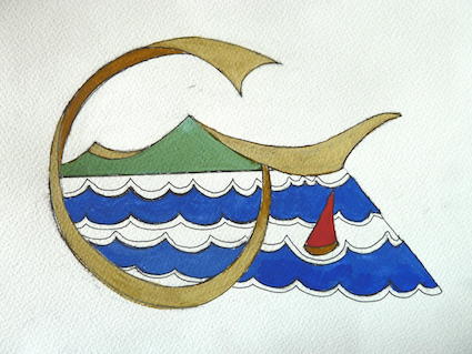 original painting of logo